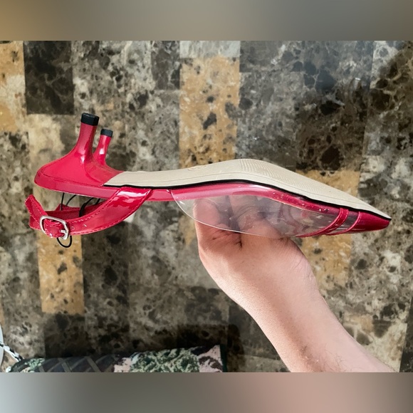 a new day Red Heart and Clear flats ❤️ - Picture 4 of 7